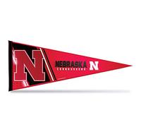 Rico Industries NCAA Nebraska Cornhuskers - Pennant in feltro morbido, 30,5 x 76,2 cm