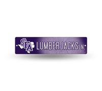 Rico Industries NCAA Stephen F. Austin Lumberjacks Segnale stradale in plastica 4 ""x 16""