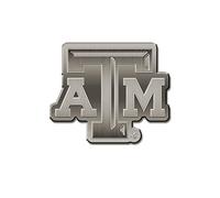 Rico Industries NCAA Texas A & M Aggies Emblema auto antico nichel antico emblema per auto/camion/SUV