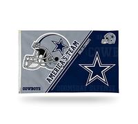 Rico Industries NFL Dallas Cowboys - Bandiera da 1,8 x 1,8 cm, per Interni o Esterni, Decorazione per la casa