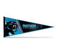 Rico Industries NFL Football Carolina Panthers Primary 30,5 cm x 76,2 cm feltro decorazione da parete gagliardetto - ideale per casa, camera da letto, uomo grotta