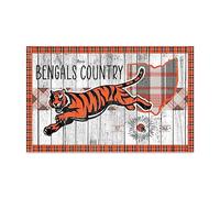 Rico Industries NFL Football Cincinnati Bengals This is Bengals Country 28 x 48,3 cm Home Decor Wood Sign