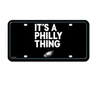 Rico Industries NFL Football Philadelphia Eagles It's A Philly Thing Slogan Metal Tag, 12" x 6"