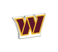 Rico Industries NFL Football Washington Commanders Standard Acrilico Shape Cut 3" Desk Art - Espositore acrilico indipendente di alta qualità, decorazione da scrivania con taglio di precisione, per
