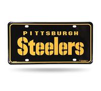 Rico Industries NFL Metal Auto Tag, Unisex, Team Color