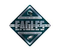 Rico Industries NFL Philadelphia Eagles Metal Crossing Sing - Home Decore perfetto per camera da letto, Man Cave, Garage