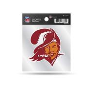 Rico Industries NFL Tampa Bay Buccaneers Retro 10,2 x 10,2 cm piccolo stile decalcomania