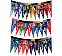 Rico Industries NHL Hockey - Set di mini gagliardetti in feltro da 10,2 x 22,9 cm (include tutte le squadre)