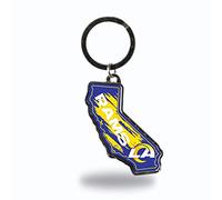Rico Industries Portachiavi NFL Los Angeles Rams State Shape