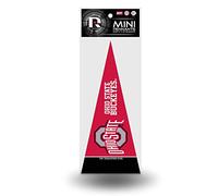 Rico Industries Sconosciuto NCAA Ohio State Buckeyes NCAA Mini Pennant, 8-pc Singolo Team Set, Rosso, 10,2 cm da 22,9 cm