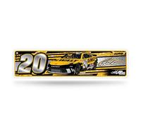Rico Industries Targa stradale in metallo NASCAR Racing, 10,2 x 38,1 cm, decorazione per la casa, camera da letto, ufficio, grotta degli uomini