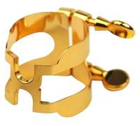 Rico legatura sax soprano H series HSS1G Laccata Oro con cap