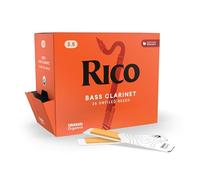 Rico Organic Clarinetto Basso Ance Forza 3.5, Confezione da 25