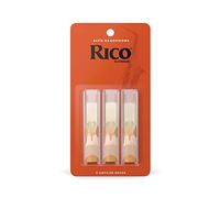 Rico Saxophone Reeds - Ance per sassofono contralto - Alto Sax Reeds 3 forza, 3-Pack
