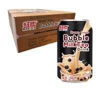 RICO - Tè con bolle di latte e zucchero di canna, 24 x 350 ml, Multipack