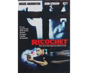 Ricochet (DVD) Denzel Washington John Lithgow Ice-T Kevin Pollak Lindsay Wagner
