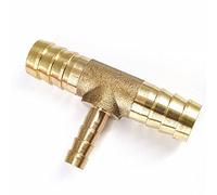 RICODA 4 6 8 10 12 14 16 19 mm Portagomma in Ottone Riduttore Raccordo a T connettore sdoppiatore a 3 Vie, 19,12,19 mm