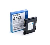 Ricoh 405766 GC41CL cartuccia originale gelo ciano 600 copie