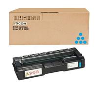 Ricoh 407544 Toner Ciano, 1.600 Pagine ISO IEC 19798 Per Aficio SP C 250 250