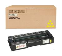 Ricoh 407546 Toner Giallo, 1.600 Pagine ISO IEC 19798 Per Aficio SP C 250 250