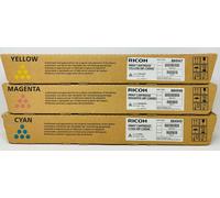 RICOH 884947 884948 884949 ORIGINALE GIALLO MAGENTA CIANO MP C2000/MPC2500/C3000