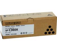 Ricoh SP C360XBK toner nero Originale 408250