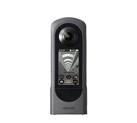Ricoh Theta X 360° Camera - 11K High-Resolution (60 Megapixels), 5.7K Video, OLED Touch Screen, Built-in GPS, Interchangeable Battery, External Memory