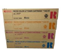 RICOH TYPE 245HY ORIGINALE NERO CIANO MAGENTA GIALLO AFICIO SP C410DN/SP C411DN