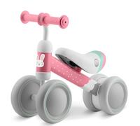 Ricokids Ruota a partire da 1 anno - Bicicletta per bambini - Triciclo - Telaio stabile in acciaio - Ultraleggero - Rosa Grigio