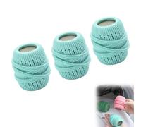RICOKJRDE Sfera per Bucato per Lavatrice, Sfera per Dispenser di Ammorbidente, Dispenser per Sfere di Ammorbidente, Palline per Asciugatrice Riutilizzabili, Palline per Ammorbidente per Lavatrice (D)