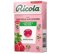 RICOLA AG Caramelle Ricola Lampone&Melisa alle erbe alpine, 50g