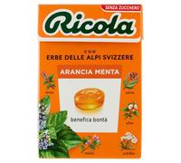 RICOLA ORIGINALE ERBE DELLE ALPI SVIZZERE ARANCIA MENTA 20 ASTUCCI DA 50 GR