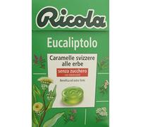 Ricola Astuccio Eucaliptolo - Pacco da 20 x 50 g