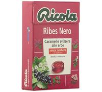 Ricola Astuccio Ribes Nero - Pacco da 20 x 50 g