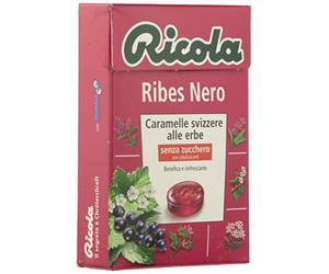 Ricola Astuccio Ribes Nero - Pacco da 20 x 50 g