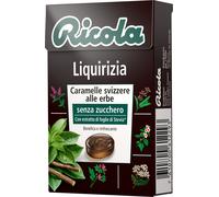 Ricola, Caramelle Balsamiche alle Erbe, Senza Zucchero, Azione Glaciale Gusto Limone e Mentolo - Astuccio da 50g