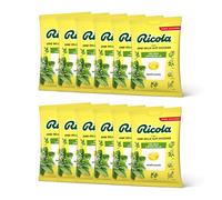 Ricola - Box da 12 Buste di Caramelle Svizzere alle Erbe Ricola Gusto Melissa Limoncella da 70 g, Senza Zucchero con Estratto di Stevia, Senza Glutine e Senza Lattosio
