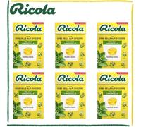 Ricola Caramelle Balsamiche Melissa Limoncella 13 Erbe Svizzere 6x50g