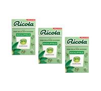 Ricola® | Caramelle Eucaliptolo | Caramelle alle Erbe Senza Zucchero - 3 x 50 Gr