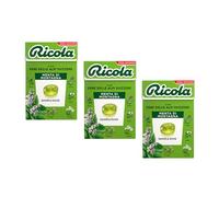 Ricola® | Caramelle Menta di Montagna | Caramelle alle Erbe Senza Zucchero - 3 x 50 Gr