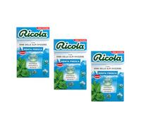 Ricola® | Caramelle Menta Piperita in Astuccio | Caramelle Dure alle Erbe - 3 x 50 Gr