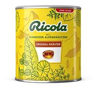 Ricola Contenitore gigante originale per erbe, 277 caramelle in barattolo di design da 1 kg, ideale come scorta o regalo, caramelle svizzere alle erbe, senza zucchero