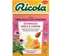 Ricola - Caramelle alle 13 Erbe ricola - Senza Glutine - Echinacea Miele e limone - 20 Astucci da 50g