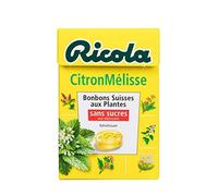 Ricola - Melissa senza zucchero, 50 g, 4 pezzi