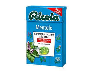 RICOLA MENTHOL SS SUCRES 50G