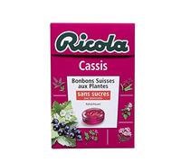 Ricola - ribes nero senza zucchero 50 g - Quattro articoli