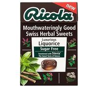Ricola Scatola senza zucchero di liquirizia, 45 g