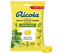 Ricola Sugar Free Herb gola gocce di limone menta 19 Pezzo (Confezione da 2)