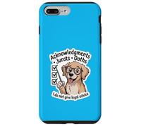 Riconoscimenti Giurati Giuramenti Notaio Cane Opera d'arte Custodia per iPhone 7 Plus/8 Plus