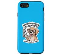 Riconoscimenti Giurati Giuramenti Notaio Cane Opera d'arte Custodia per iPhone SE (2020) / 7/8